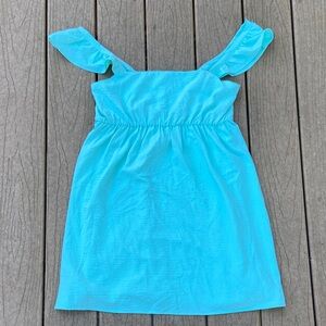 Lola Grace Womens Ruffle Mint Green Mini Dress Size Large NWOT